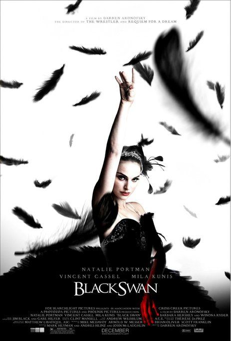 behold the new black swan movie poster. mila kunis + natalie portman + 